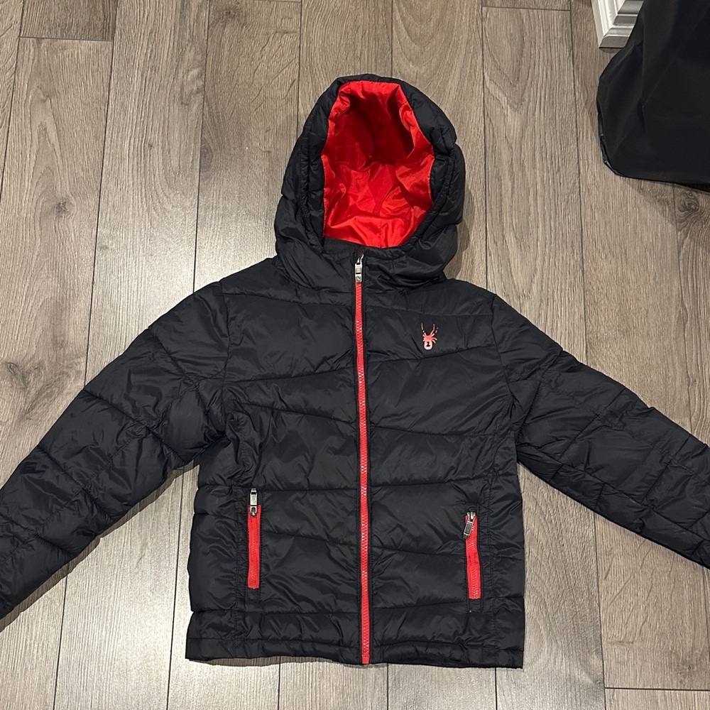 Spyder boys puffer jacket size small - warm